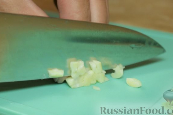 Пикантные жареные креветки с чесноком (на сливочном масле)