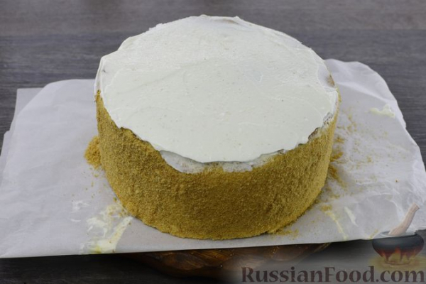 Медовый торт на сковороде