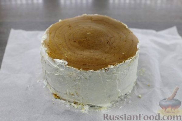 Медовый торт на сковороде