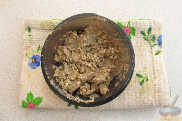Шоколадный кекс с бананом
