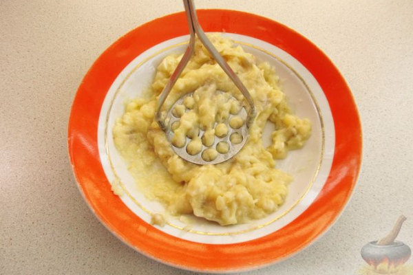 Шоколадный кекс с бананом