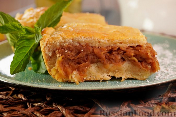 Венгерский яблочный пирог (Олмаш пите)