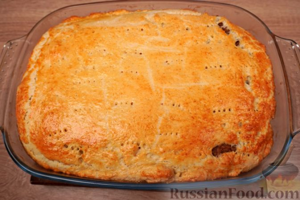 Венгерский яблочный пирог (Олмаш пите)