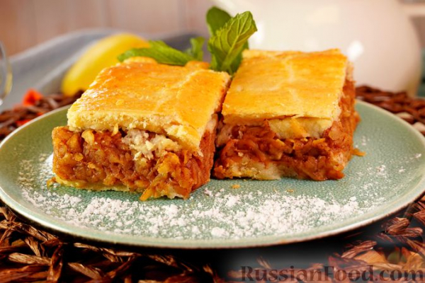 Венгерский яблочный пирог (Олмаш пите)