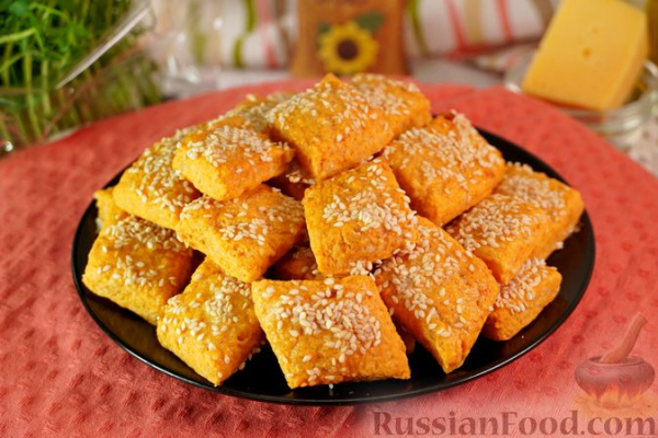 Чешское сырное печенье