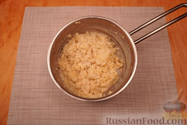 Молочный птитим с сухофруктами