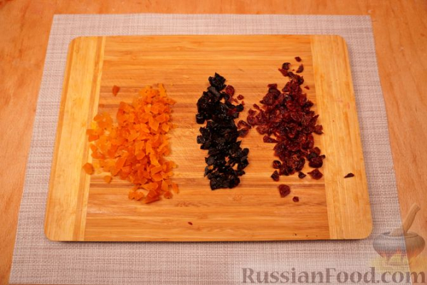 Молочный птитим с сухофруктами