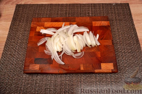 Садж с морепродуктами и овощами