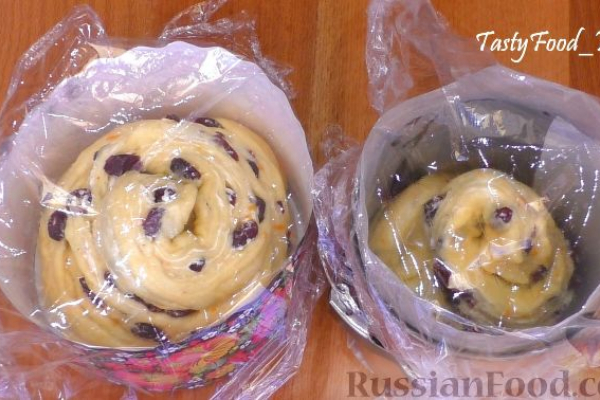 Кружевной пасхальный кулич "Краффин"