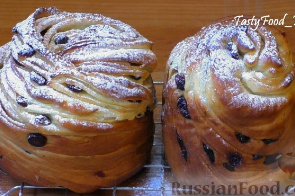 Кружевной пасхальный кулич "Краффин"