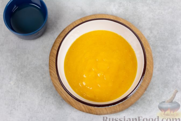 Мусс из консервированных фруктов и банана
