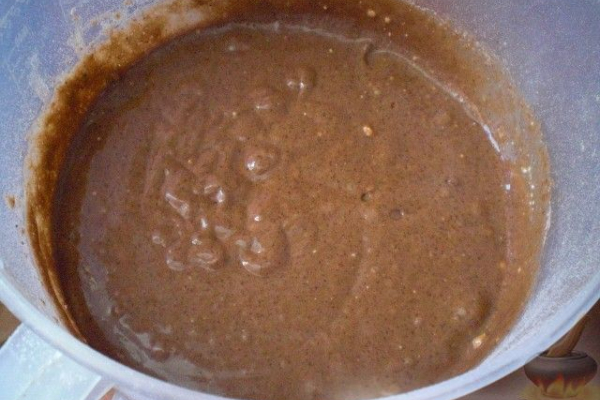 Шоколадный пирог с кабачками
