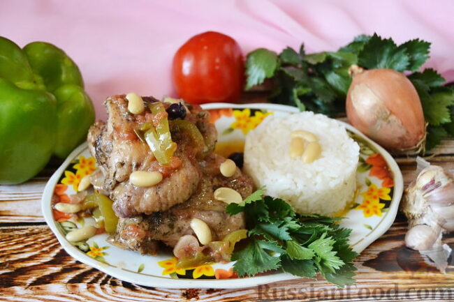Курица по-американски ("Деревенский Капитан") Курица по-американски ("Деревенский Капитан")